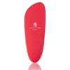 Brosse nettoyante électrique en silicone pour le visage Rouge Brosse nettoyante électrique en silicone pour le visage Rouge
