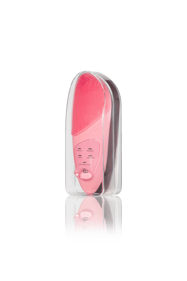 Brosse Electronique avec cover Rose Brosse Electronique avec cover Rose