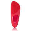 Brosse nettoyante électrique en silicone pour le visage Rouge